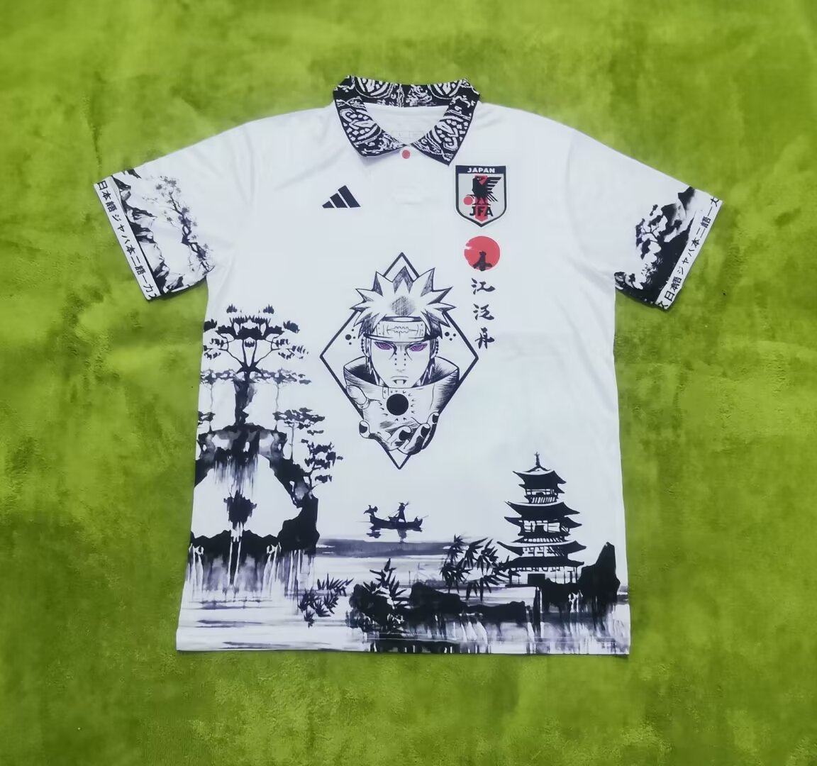 AAA Quality Japan 24/25 Special White Naruto Soccer Jersey